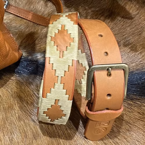 London Leather Polo Belt #116