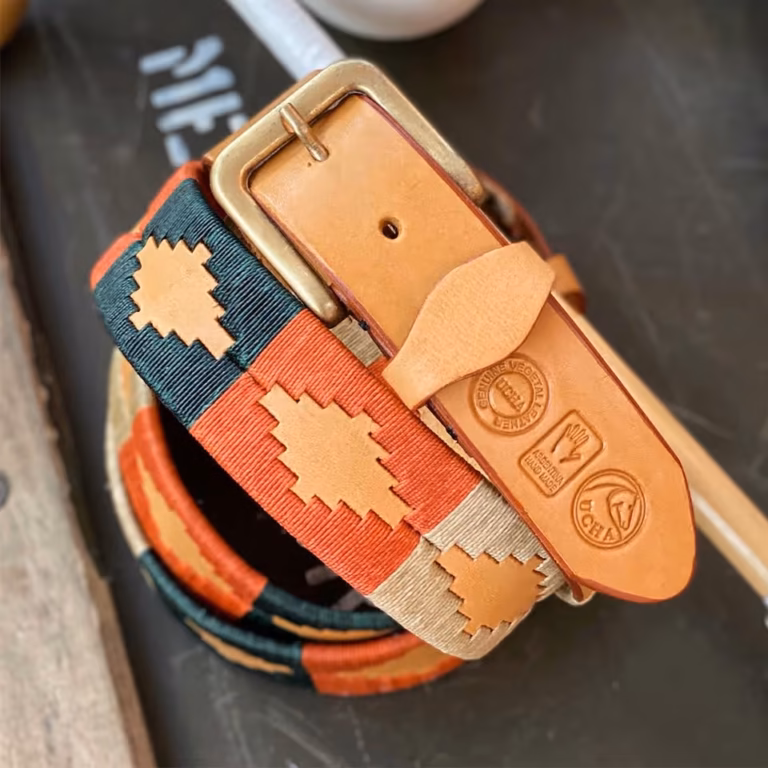 London Leather Polo Belt #019