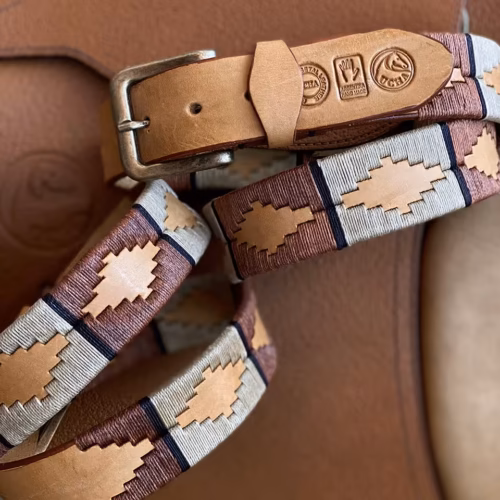 London Leather Polo Belt #032