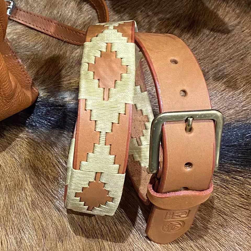 London Leather Polo Belt #116