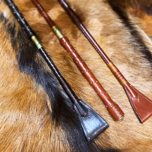 Ucha whips full leather