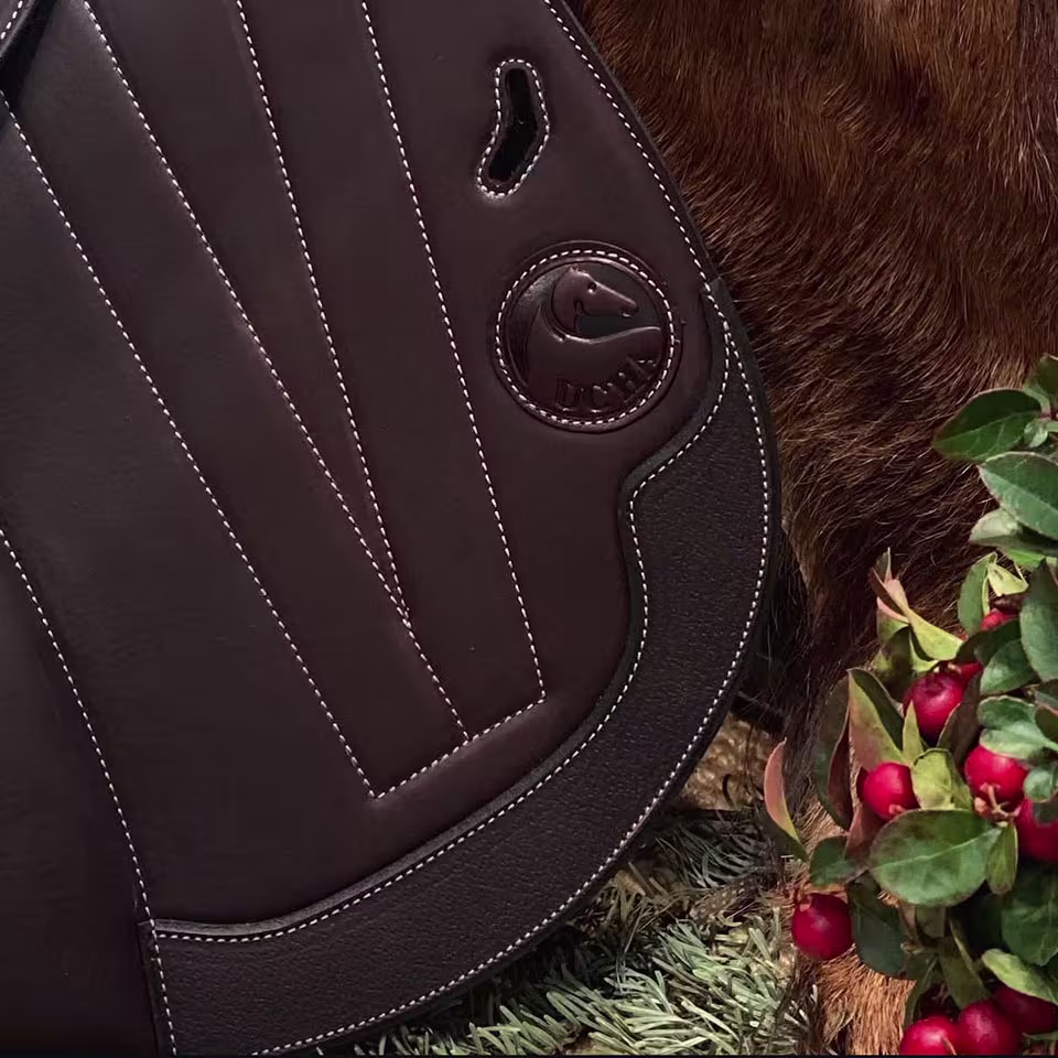Vjumping saddle close rear