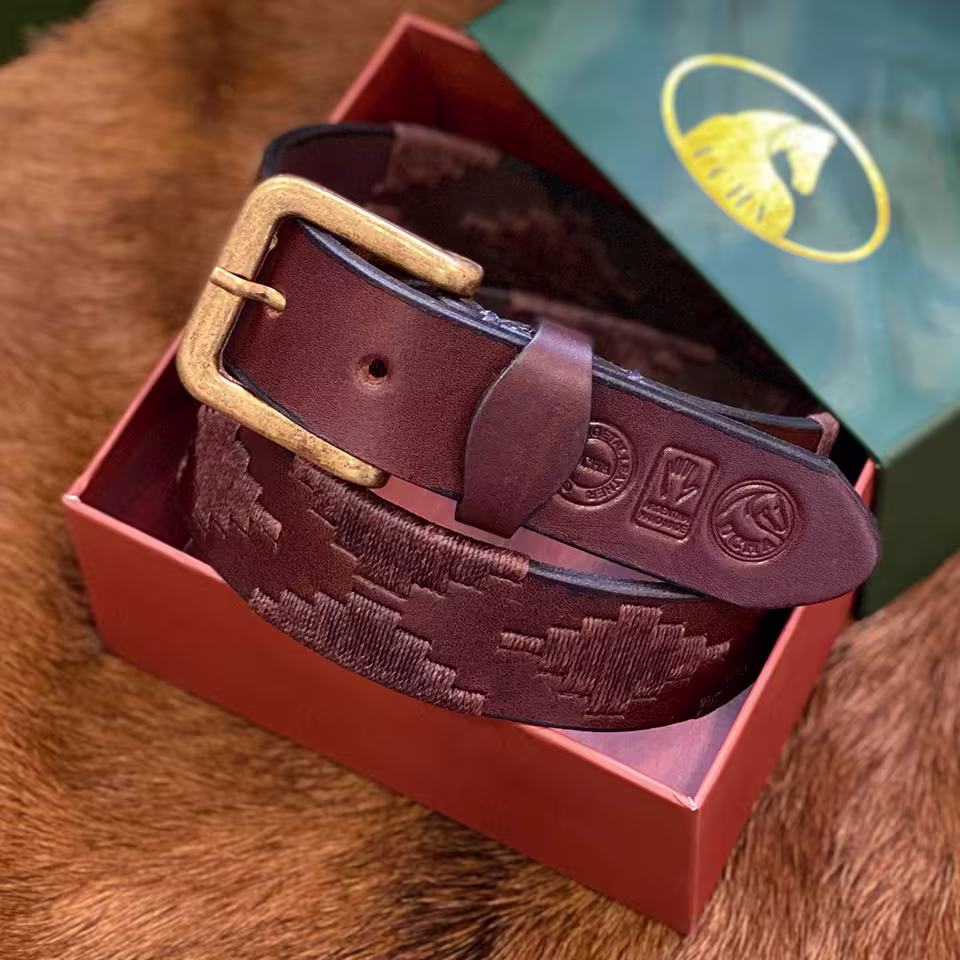 Havana brown leather