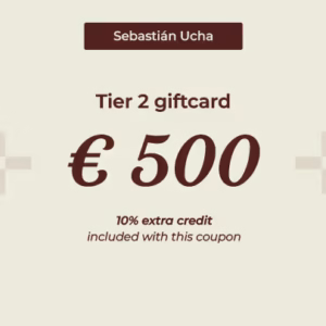 Sebastian Ucha € 500 giftcard