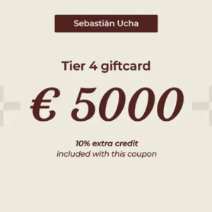 Sebastian Ucha € 5000 giftcard