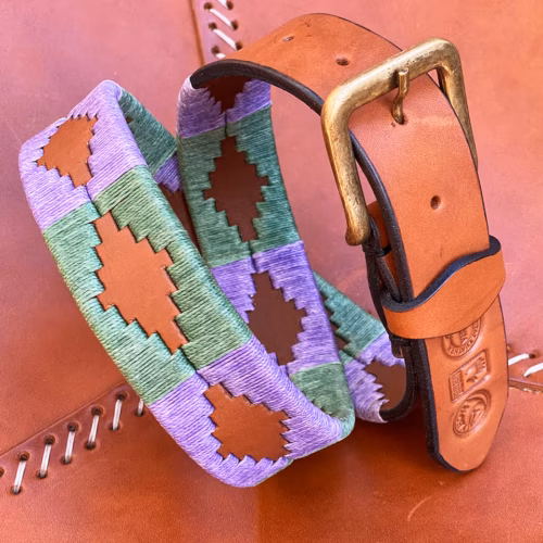 London Leather Polo Belt #018