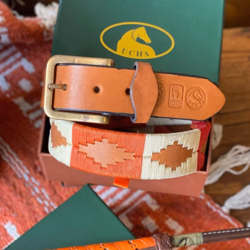 London Leather Polo Belt #100